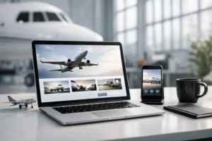 Aviation Web Design That Wins More Leads