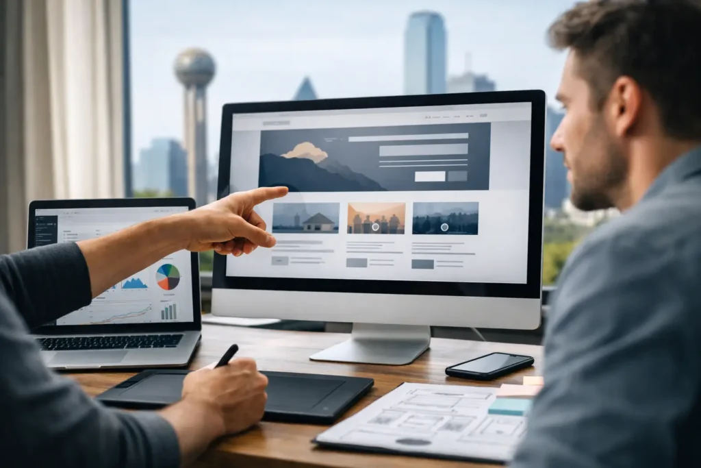 Web Page Design Dallas That Drives Sales