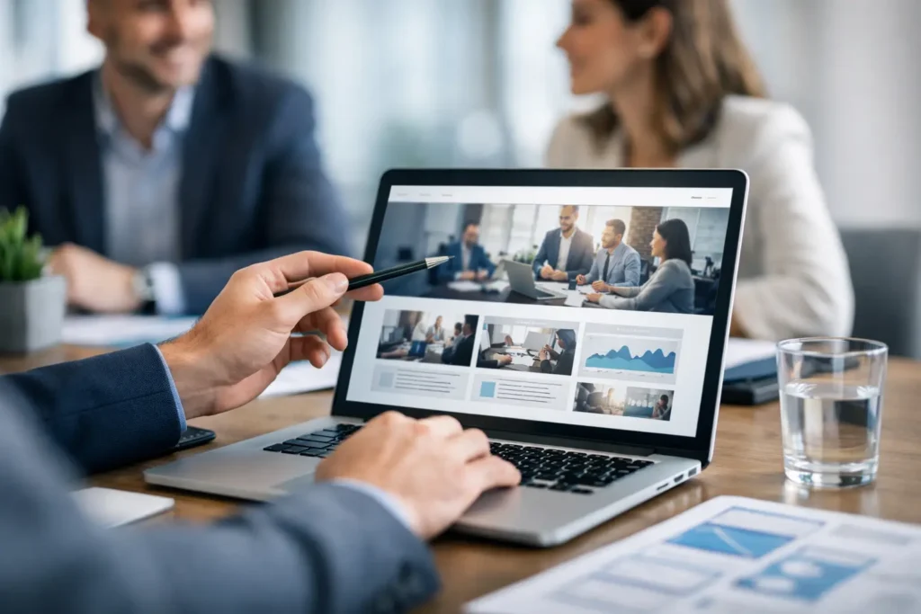 Diseño web corporativo que convierte visitas