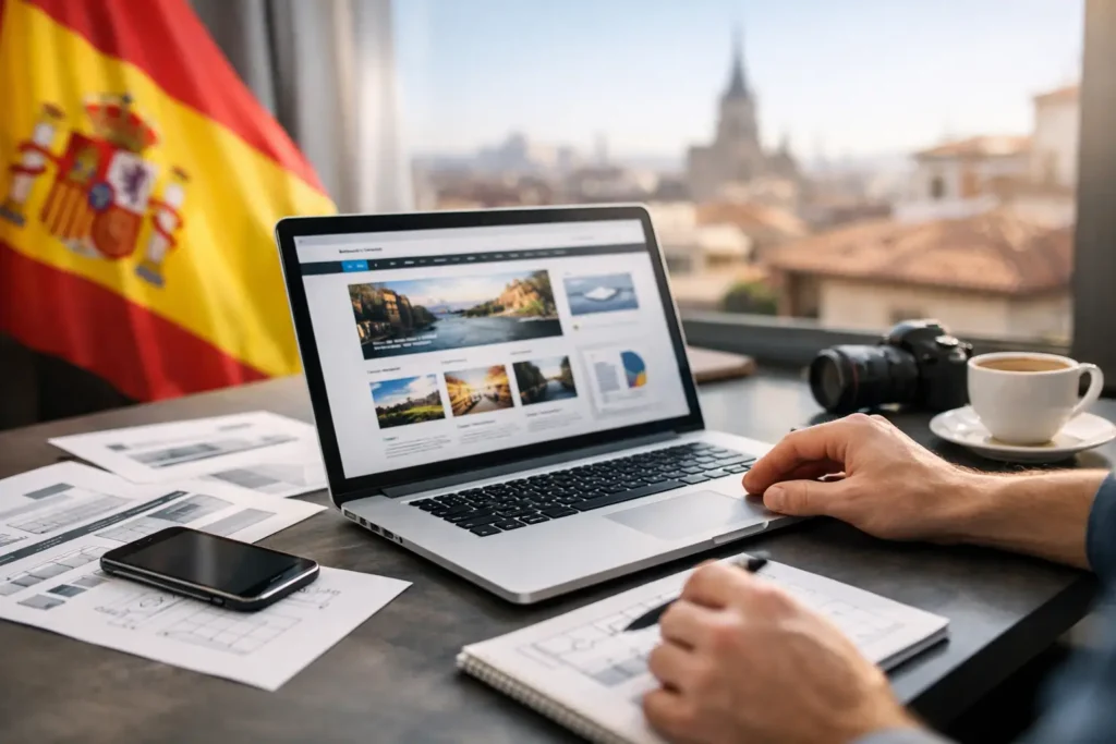 Diseño web en España que convierte visitas