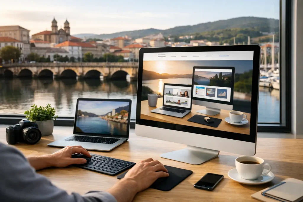 Diseño web en Pontevedra que convierte visitas