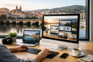 Diseño web en Pontevedra que convierte visitas