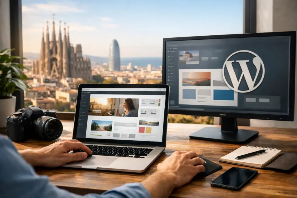 Diseño web WordPress en Barcelona que vende