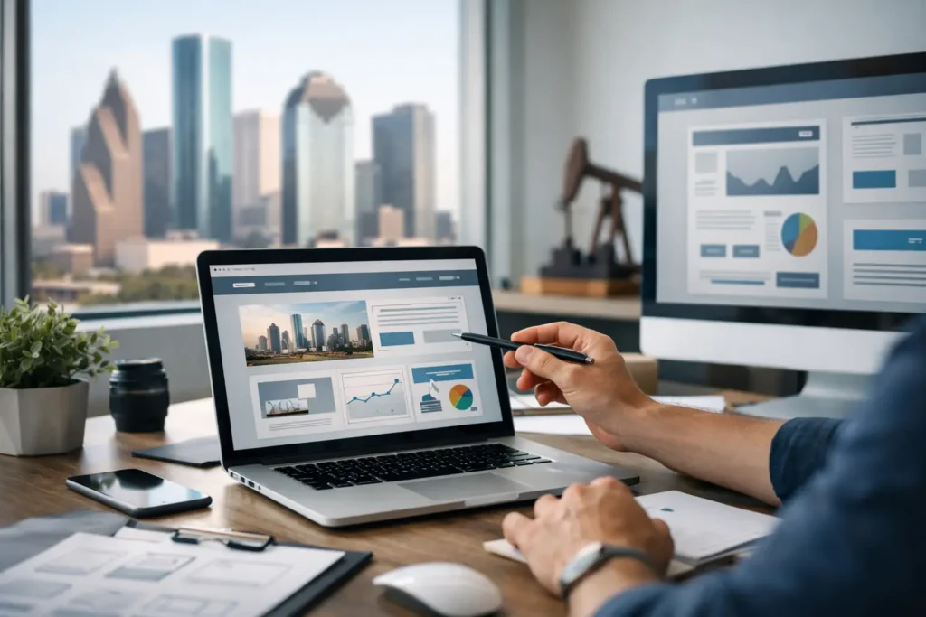 Houston Web Page Design That Drives Leads