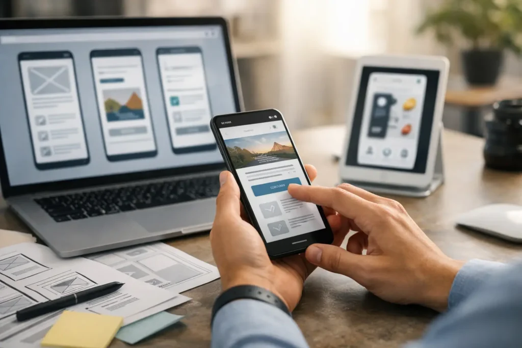 Mobile Web Design That Actually Converts